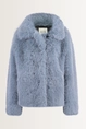 Korte jas van zachte faux fur MAURA