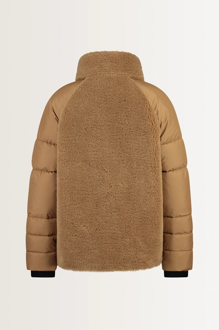Korte teddy jas MAURA