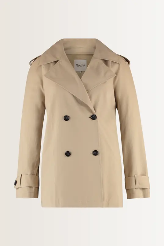 Korte trenchcoat MAURA