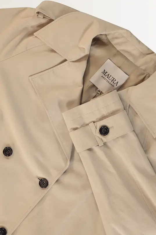 Korte trenchcoat MAURA
