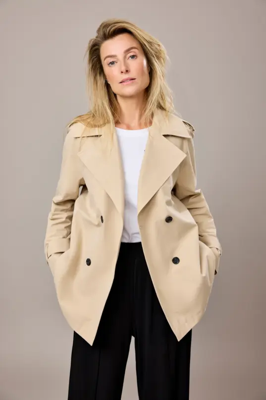 Korte trenchcoat MAURA