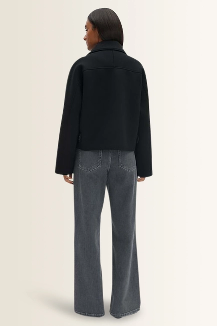 Korte trenchjas in sweatkwaliteit Vamera Someday