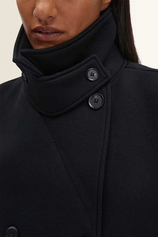 Korte trenchjas in sweatkwaliteit Vamera Someday