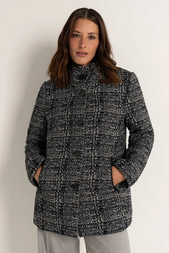 Korte tweed jas MAURA
