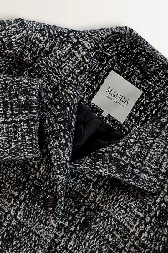 Korte tweed jas MAURA