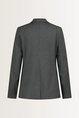 Krijtstreepblazer met steentjes