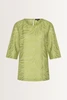 Lace-look blouse bladpatroon