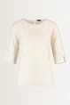 Lace-look blouse bladpatroon