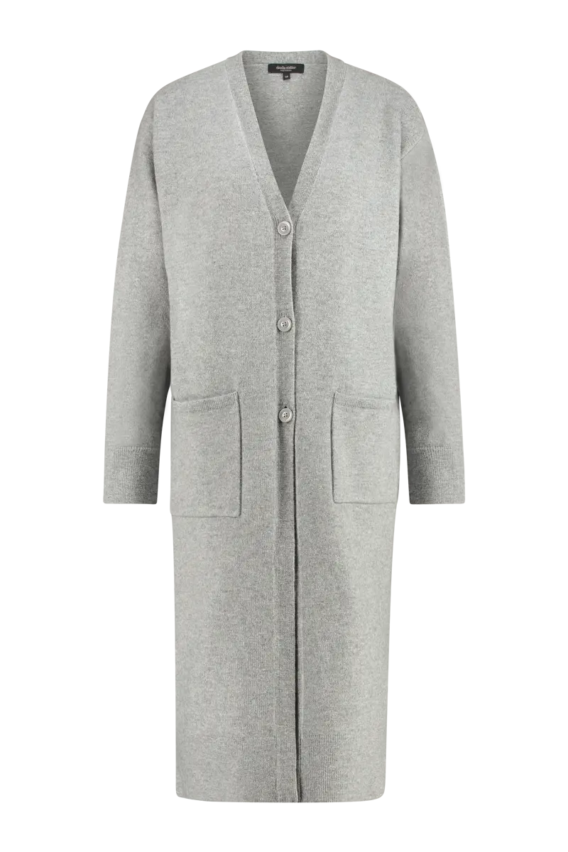 Lang vest merinowol