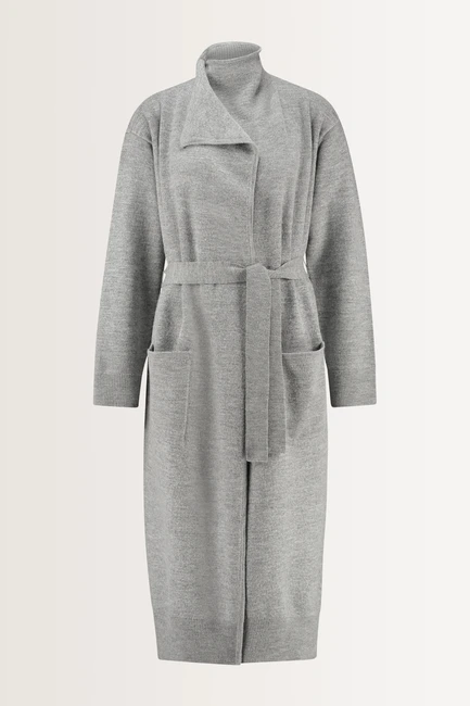 Lang vest met ceintuur