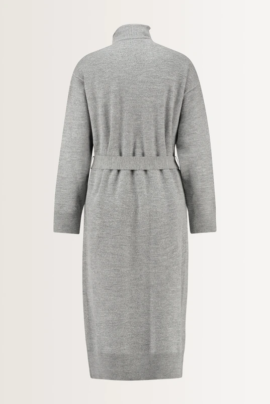 Lang vest met ceintuur