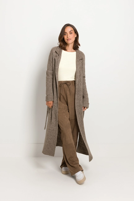 Lang wolmix vest