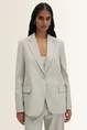 Lange blazer in katoenen keperstof Nulani Someday