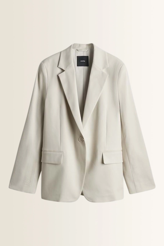 Lange blazer in katoenen keperstof Nulani Someday