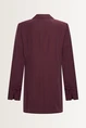Lange blazer met klassieke snit