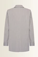 Lange blazer met krijtstreep