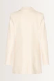 Lange blazer met subtiele textuur