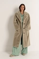 Lange faux fur jas MAURA