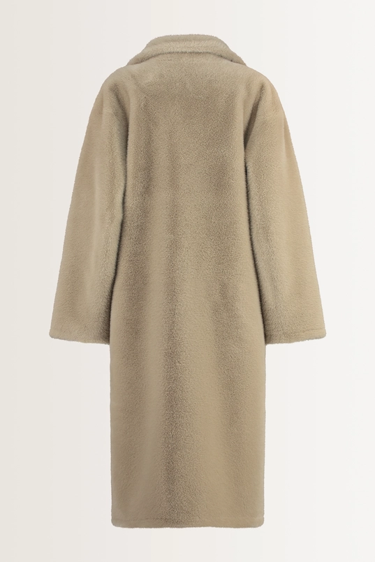 Lange faux fur jas MAURA