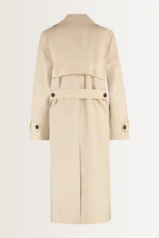 Lange trenchcoat MAURA