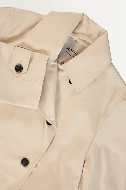 Lange trenchcoat MAURA
