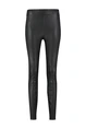 Legging van stretch leer