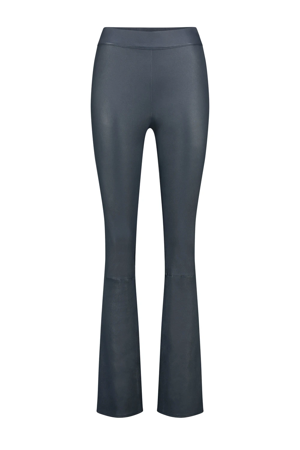 Leren flared legging deals