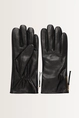 Leren handschoenen met rits