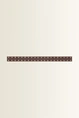 Leren riem met ronde studs