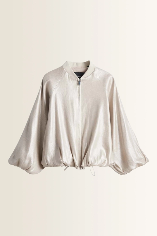 Licht glanzende blouson Noema Someday