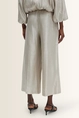 Licht glanzende broek Catsby cropped wide Someday