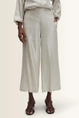 Licht glanzende broek Catsby cropped wide Someday