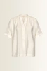 Lichtgewicht crinkle blouse