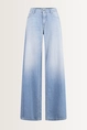 Lichtgewicht denimbroek Palazzo Cambio
