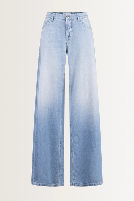 Lichtgewicht denimbroek Palazzo Cambio