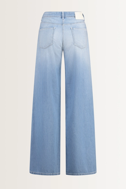 Lichtgewicht denimbroek Palazzo Cambio