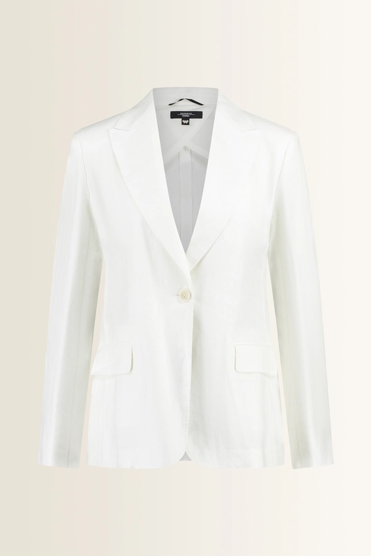 Linnen blazer met één knoop Nalut Max Mara Weekend