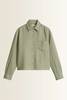 Linnen blouse met borstzak Marc O’Polo