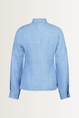 Linnen blouse met borstzakken Spoleto Max Mara Weekend