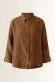 Linnen blouse met doorknoopsluiting OUI