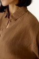 Linnen blouse met doorknoopsluiting OUI