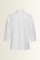 Linnen blouse met overhemdkraag