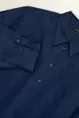 Linnen blouse met overhemdkraag