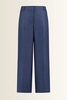 Linnen broek met wijde pijpen Malizia Max Mara Weekend