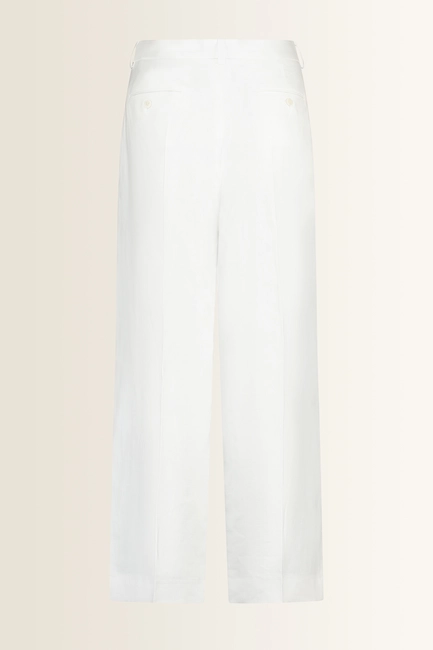 Linnen broek met wijde pijpen Malizia Max Mara Weekend