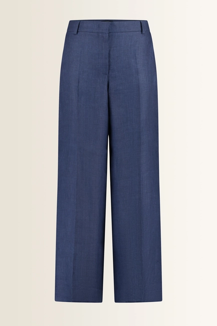 Linnen broek met wijde pijpen Malizia Max Mara Weekend