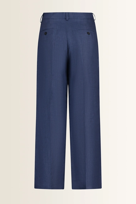 Linnen broek met wijde pijpen Malizia Max Mara Weekend