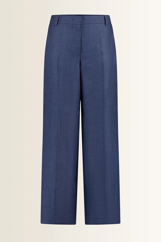 Linnen broek met wijde pijpen Malizia Max Mara Weekend