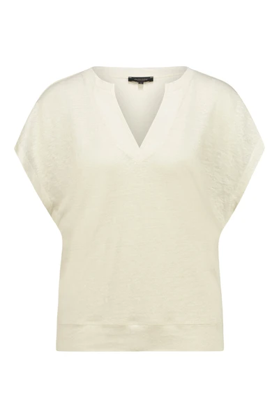 Linnen jersey top