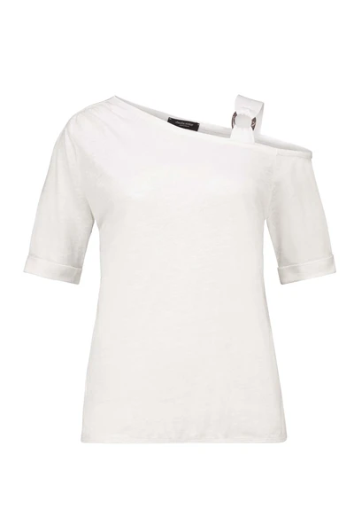 Linnen jersey top